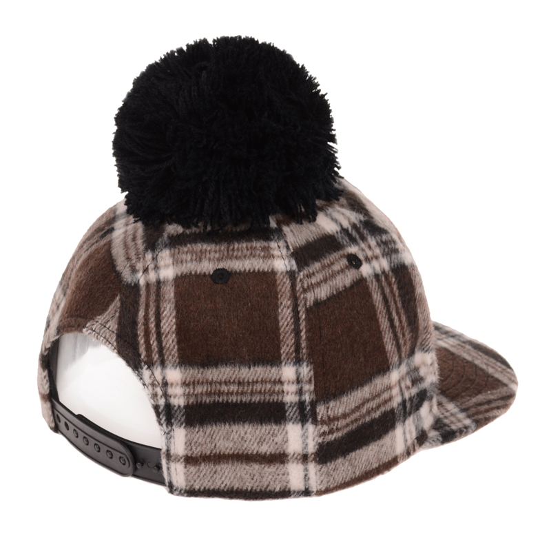 義烏帽廠(chǎng)休閑毛球平沿帽